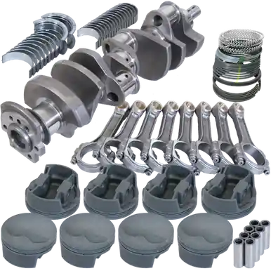 Big Sale Eagle Chevy 400 3.750in Crank 6.000in I-Beam Rods -5cc Flat Top 4.125in Pistons Rotating Assembly - 13115000