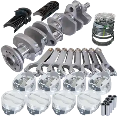 Buy Today Eagle Chevy 350 3.750in Crank 6.000in H-Beam -18cc 4.030in Pistons Rotating Assembly - 12303030