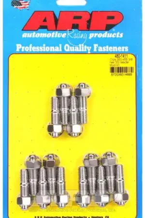 Reduced Price ARP Olds 350-455 3/8in hex SS header stud kit - 480-1411
