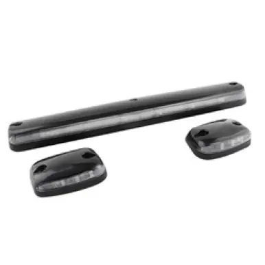 Fresh Stock Xtune Chevy Silverado 07-13 Amber LED Cab Roof Lights Clear ACC-LED-CS07-CR-C - 9924606