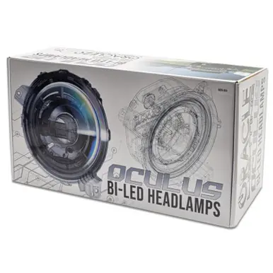 Big Sale Oracle Oculus Bi-LED Projector Headlights for Jeep JL/Gladiator JT - Satin Silver - 5500K - 5839-504-PSC