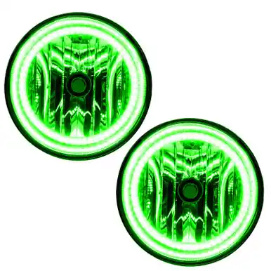 Worldwide Shipping Oracle Lighting 07-13 Toyota Tundra Pre-Assembled LED Halo Fog Lights -Green - 7095-004