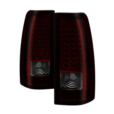 Secure Checkout Xtune Chevy Silverado 1500/2500/3500 99-02 LED Tail Lights Red Smoke ALT-ON-CS99-LED-RS - 5011763