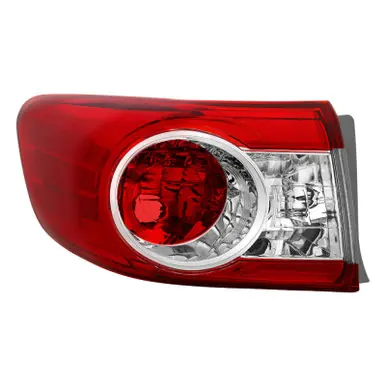 xTune 11-13 Toyota Corolla Driver Side Tail Light Outer - OEM Left ALT-JH-TC11-OE-OL - 9938825 Factory Price