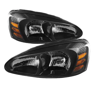 Xtune Pontiac Grand Prix 04-08 Crystal Headlights Black HD-JH-PGPRIX04-AM-BK - 9023637 Affordable