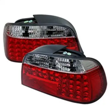 Spyder BMW E38 7-Series 95-01 LED Tail Lights Red Clear ALT-YD-BE3895-LED-RC - 5000620 Luxury