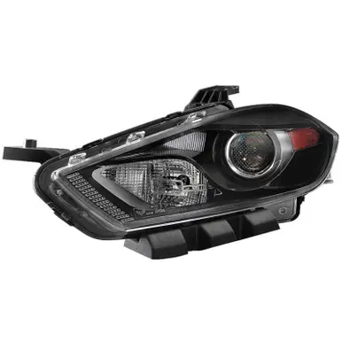 xTune Dodge Dart 13-15 Driver Side Projector Headlight - OEM Left - Black HD-JH-DDART13-H-OE-L - 9035159 Buy Direct