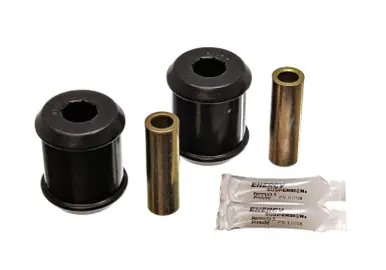 Secure Checkout Energy Suspension 03-05 Mitsubishi Lancer EVO 8 Black Rear Trailing Arm Bushing Set - 5.3134G