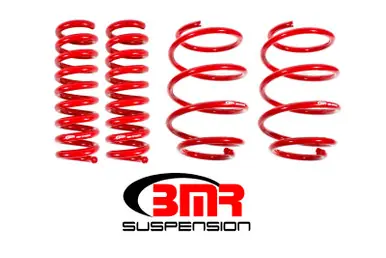 Sale BMR 16-17 6th Gen Camaro V8 Performance Version Lowering Springs (Set Of 4) - Red - SP041R