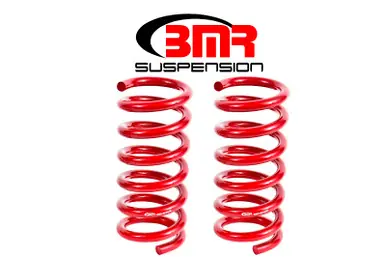Low Price BMR 15-17 S550 Mustang Rear Performance Version Lowering Springs - Red - SP082R