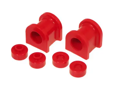 Luxury Prothane 89-94 Nissan 240SX Front Sway Bar Bushings - 24mm - Red - 14-1117