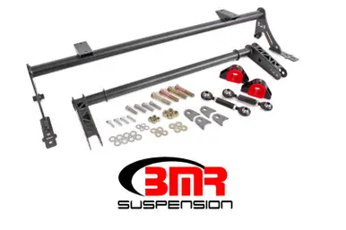 Trending BMR 05-14 S197 Mustang Rear Bolt-On Hollow 35mm Xtreme Anti-Roll Bar Kit (Poly) - Black Hammertone - XSB005H