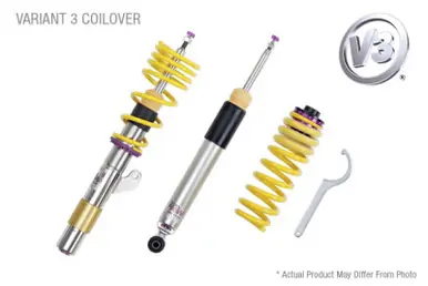 Crafted KW Coilover Kit V3 BMW 17+ BMW 5 Series Sedan 2WD w/ Electronic Dampers - 352200BY