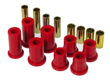 Holiday Sale Prothane 82-00 GM S-Series 2wd Front Control Arm Bushings - Red - 7-203