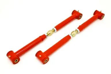 BMR 82-02 3rd Gen F-Body Chrome Moly Lower Control Arms On-Car Adj. (Polyurethane) - Red - MTCA002R Markdown