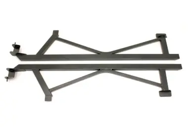 Editor’s Pick BMR 05-14 S197 Mustang Weld-On Boxed Subframe Connectors - Black Hammertone - SFC011H