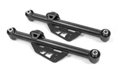 Limited Offer BMR 99-04 Mustang Non-Adj. Lower Control Arms w/ Spherical Bearings - Black Hammertone - TCA017H