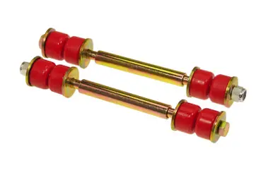 Exclusive Offer Prothane Universal End Link Set - 5 3/8in Mounting Length - Red - 19-413
