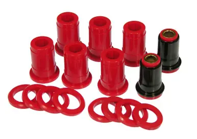 Big Sale Prothane 59-64 GM Full Size Rear Upper Control Arm Bushings (for Two Uppers) - Red - 7-308