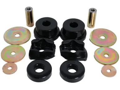 Super Sale Energy Suspension 97-01 Honda CR-V (Auto Trans Only) 4WD Diff Mount Set - Black - 16.1114G