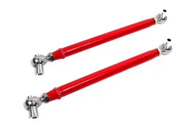 New Release BMR 82-02 3rd/4th Gen F-Body Camaro Double Adj. DOM Lower Control Arms Rod Ends - Red - LCA344R