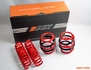 Budget AST Suspension 02-12 Saab 9-3 1.9TiD / 2.2TiD Lowering Springs - 35mm / 35mm - ASTLS-14-1969