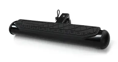 Go Rhino 4in Oval Hitch Step - Black - 460B One Day Deal