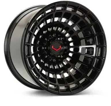 Luxury Vossen LCX-04 24x12 - 8x180 - ET44 - Ultra Deep - 124.3 - Gloss Black Wheel - LCX-04-4Z43