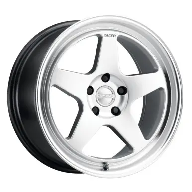 Holiday Sale Kansei K12H Knp 17x9in / 5x100 BP / 35mm Offset / 73.1mm Bore - Hyper Silver Wheel - K12H-179010+35