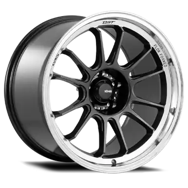 Authentic Konig Hypergram 16x7.5 4x100 ET38 Metallic Carbon w/ Machined Lip - HG76100386
