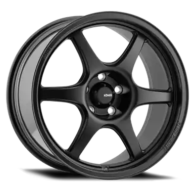 Fast Shipping Konig Hexaform 17x9.5 5x114.3 ET38 Matte Black - HFN7514385