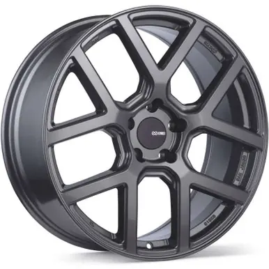 Worldwide Shipping Enkei YX-5 18x8 5x120 40mm Offset 72.6mm Bore Gunmetal Wheel - 537-880-1240GM