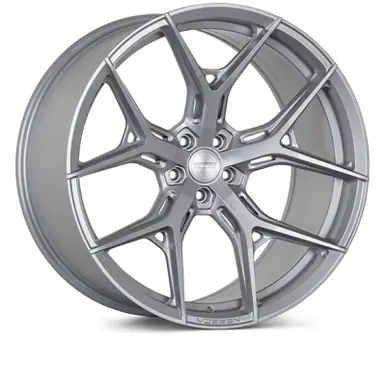Luxury Vossen HF5 - 19x10 - ET28 - 5x120.65 - 70.3 - Deep - Satin Silver - HF5-9C111