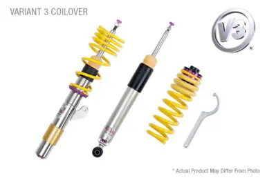 Factory Price KW Coilover Kit V3 Chev Corvette (C7) w/o Elec Shock Control Coilover Kit incl. Leaf Spring Removal - 35261024