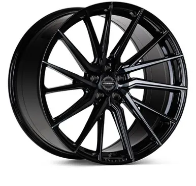 Deal Vossen HF-4T 22x9 / 5x112 / ET32 / Flat Face / 66.5 - Double Tinted - Gloss Black - Right - HF4T-2M41-R