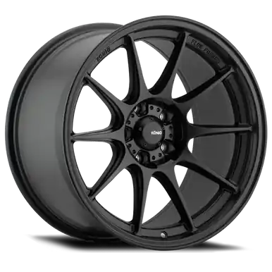 Konig Dekagram 17x8 5x100 ET40 Semi-Matte Black - DK87510405 Exclusive Offer