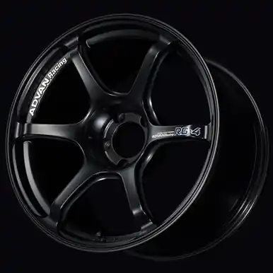 Advan RG-4 17x8.0 / +54 Offset / 5-114.3 / 73mm Bore / Semi Gloss Black - YA47G54ESB Super Sale