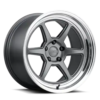 Express Delivery Kansei K14G Roku 18x9.5in / BLANK BP / 38mm Offset / 66.56mm Bore - Grey - K14G-189500+38(5P)