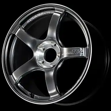 Advan TC-4 SE 18x10.0 / +35 Offset / 5-114.3 / 73mm Bore / Racing Hyper Black & Diamond Cut - YADS8K35EHBF Bulk Order