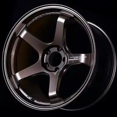 Budget Advan GT Beyond 18X8.0 / +44 Offset / 5-100 BC / +44mm Bore / Racing Copper Bronze - YAQB8G44DCB