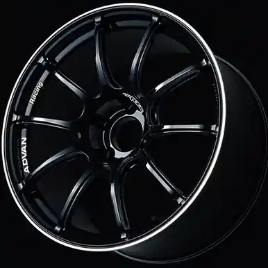 Advan RZII 15x7.0 / +42 Offset / 4-100 / 63mm Bore / Racing Gloss Black & Ring - YAZ5E42AB Top Pick