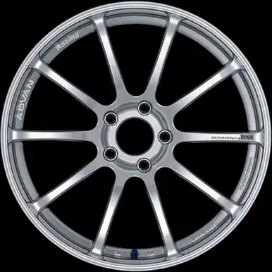 Weekend Sale Advan RSII 17x7.5 / +48 Offset / 5-112 / 66.5mm Bore / Hyper Silver - YAP7F48MHS