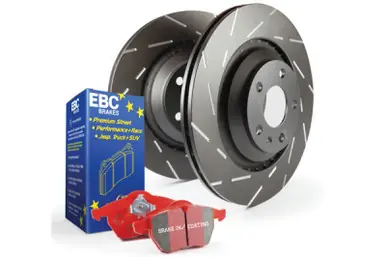 Best Price EBC S4 Kits Redstuff Pads and USR Rotors - S4KF1735