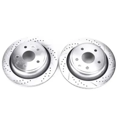 Best Price Power Stop 07-09 Chrysler Aspen Rear Evolution Drilled & Slotted Rotors - Pair - AR8752XPR