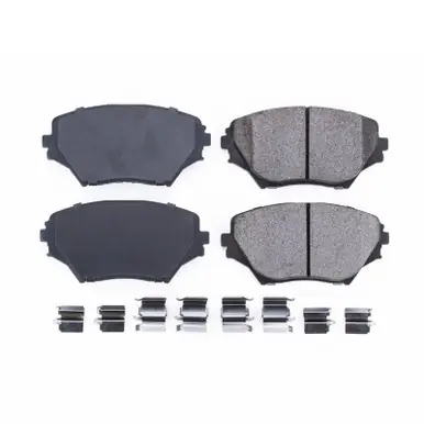 Time-Limited Power Stop 01-05 Toyota RAV4 Front Z17 Evolution Ceramic Brake Pads w/Hardware - 17-862