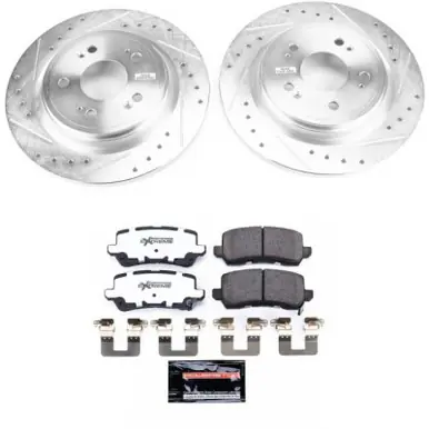 Wholesale Power Stop 14-19 Acura RLX Rear Z26 Street Warrior Brake Kit - K6952-26