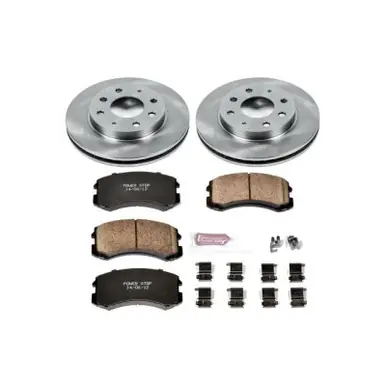 While Supplies Last Power Stop 02-07 Mitsubishi Lancer Front Autospecialty Brake Kit - KOE1092
