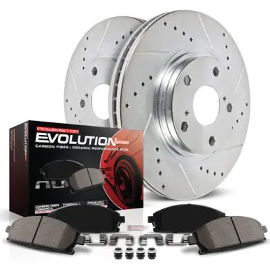 Brand New Power Stop 2017 Jaguar XE Rear Z23 Evolution Sport Brake Kit - K7733