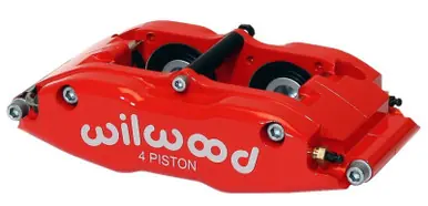 Wilwood Caliper-BNSL4R-Red 1.75in Pistons 1.10in Disc - 120-8070-RRD Certified