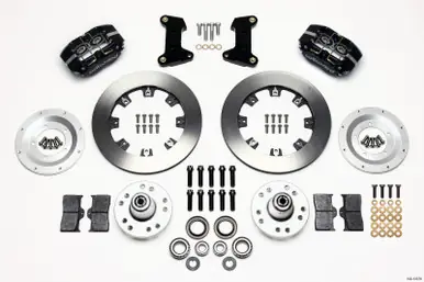 Wilwood Dynapro Dust-Boot Front Kit 12.19in 74-80 Pinto/Mustang II Disc Spindle only - 140-13378 Exclusive Offer